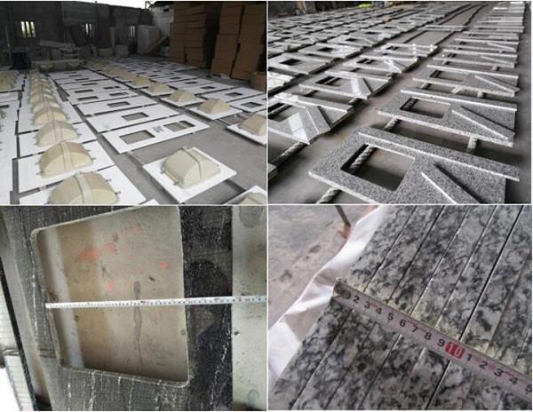 tan brown granite countertops  inspection