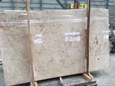 Roza marmorna plošča