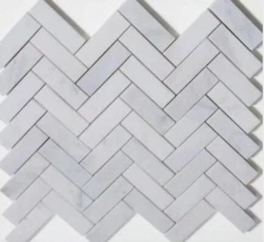 Bele mozaične ploščice