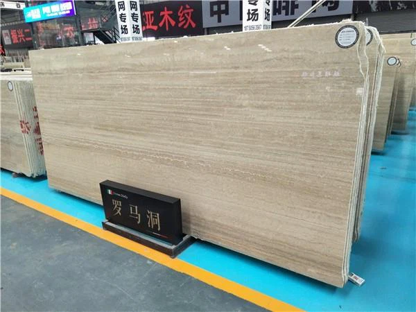 Travertino Romano slabs
