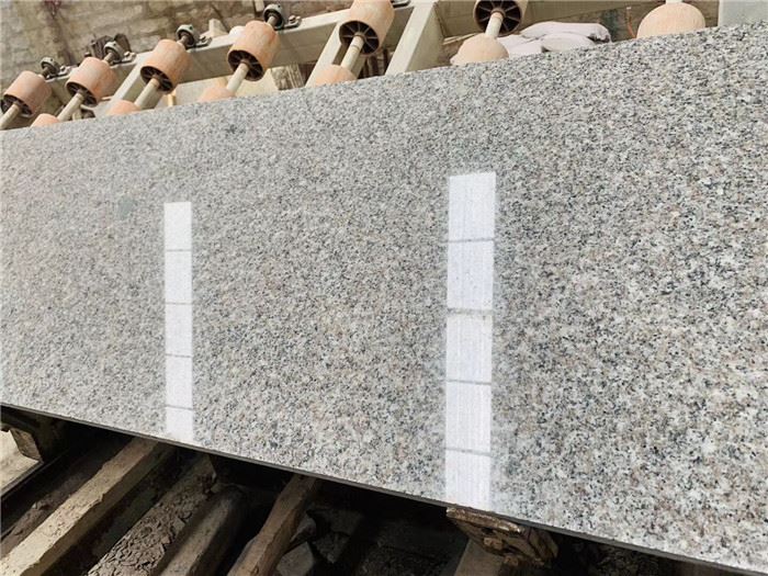 grey and pink granite polished