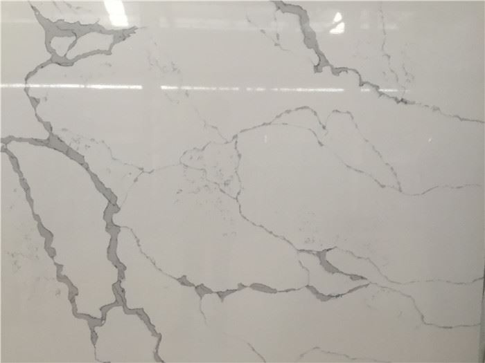 calacatta vicenza quartz polished slab