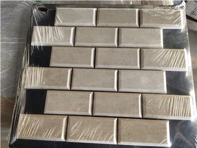 Marmorna mozaična ploščica Crema Marfil