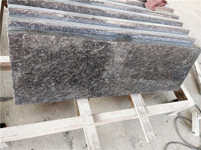 steel grey granite slab for wall