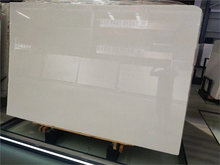 Sparkling White Marble Slab