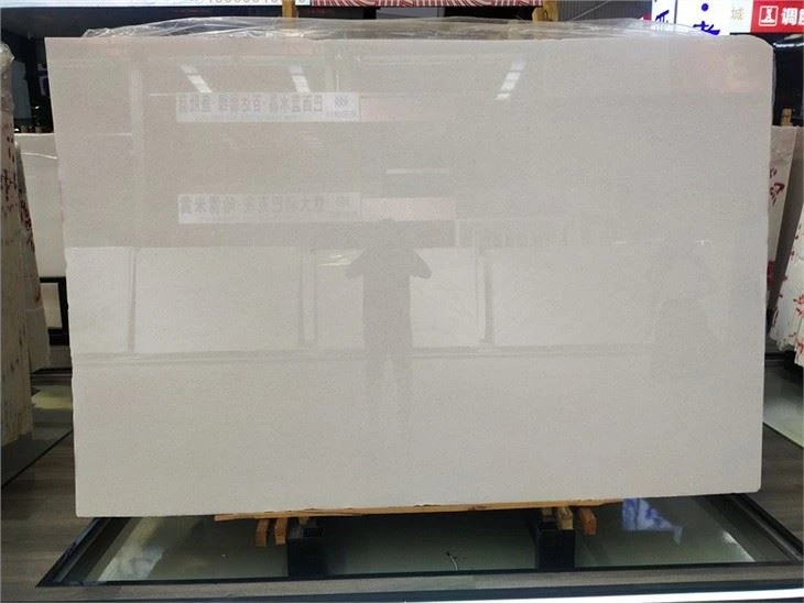 Sparkling White Marble Slab
