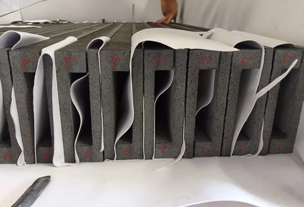 Black Basalt tiles packing