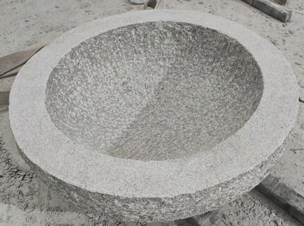 Grey Granite Outdoor Fountain